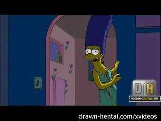 Simpsons xxx συνδετήρας - x βαθμολογήθηκε βίντεο νύχτα