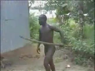 Super teruk mentah keras warga afrika hutan seks / persetubuhan!